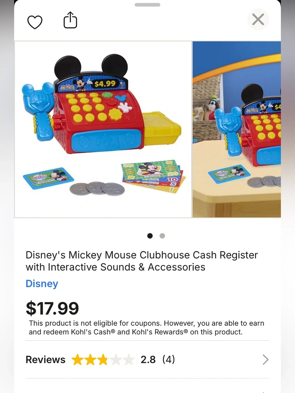 Disney Mickey Mouse Toys